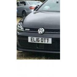 Private plate EL16OTT
