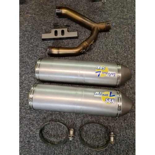 XT660Z Tenere Leo Vince Twin Exhausts