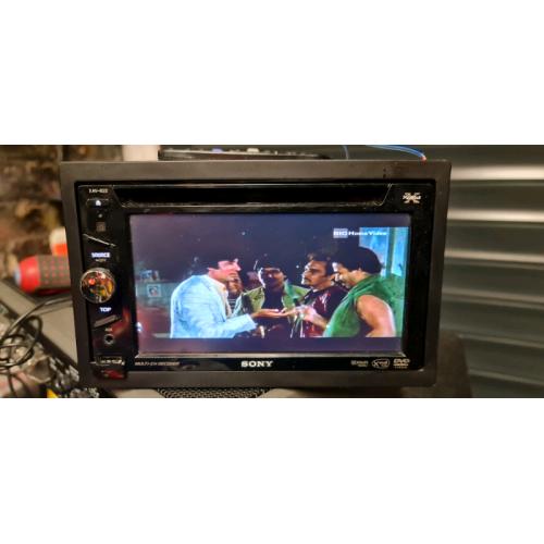 SONY XAV 622 DOUBLE DIN DVD PLAYER