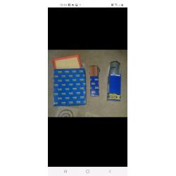 Air oil and fuel filters for Audi A6 1.9 tdi