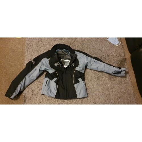 Ladies motorbike clothing jacket, trousers