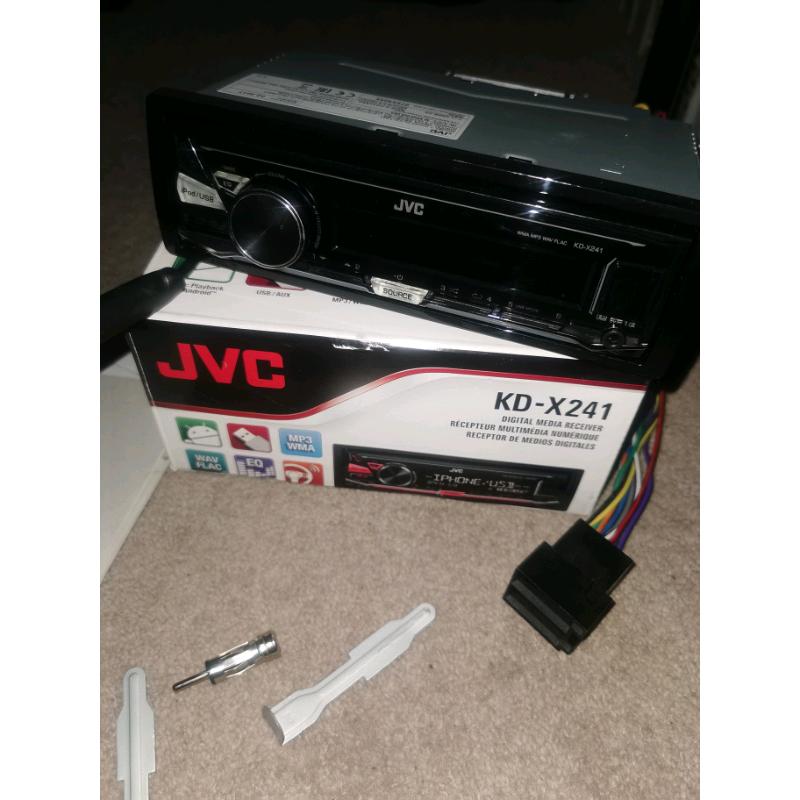 JVC KD-X241 car stereo