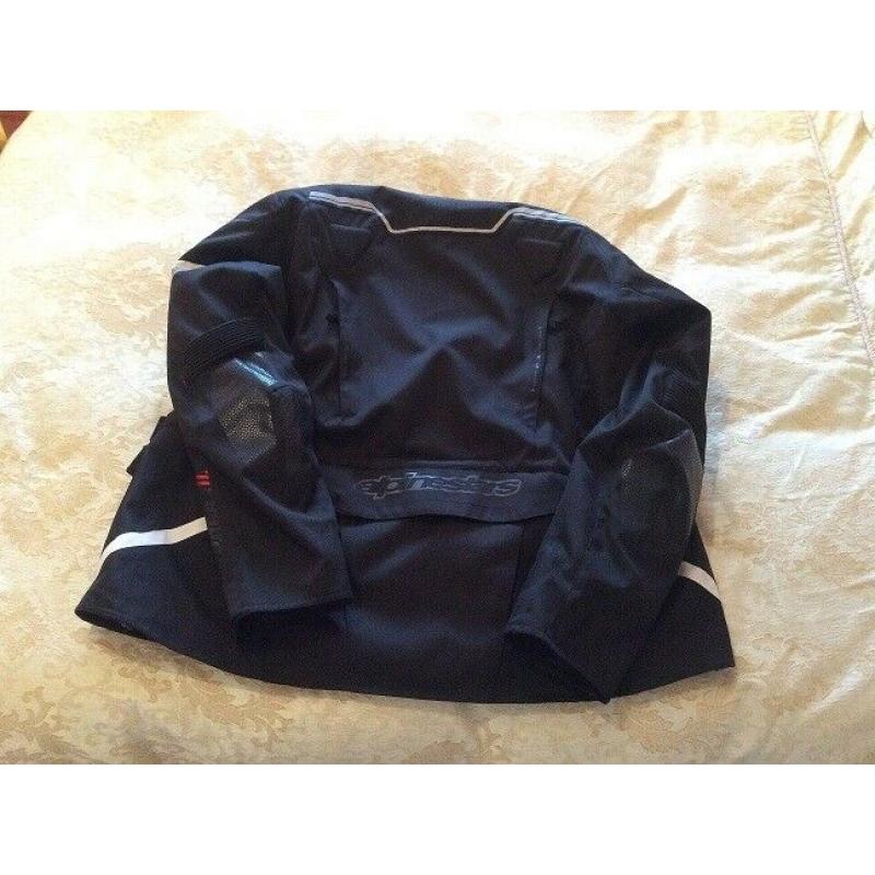 Alpinestars Andes v2 Drystar Motorbike Jacket 2XL + Spine and Chest protectors. Condition as new.