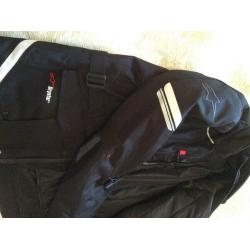 Alpinestars Andes v2 Drystar Motorbike Jacket 2XL + Spine and Chest protectors. Condition as new.