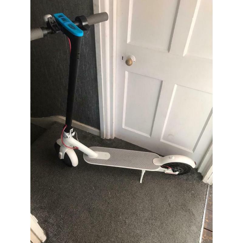 M365 electric scooter white