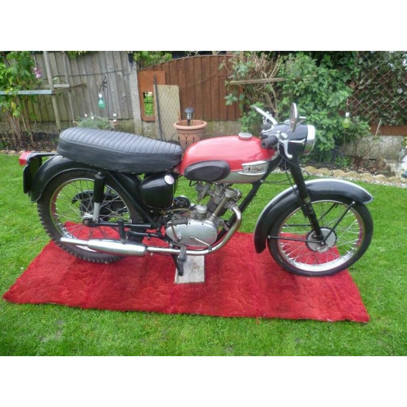 Triumph Tiger Cub. 1962,Complete, Good Chrome, Runs well, MOT 2011. Workshop Manual and Parts List
