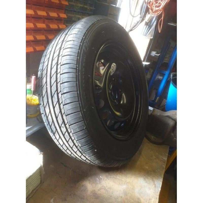 Spare wheel for dacia