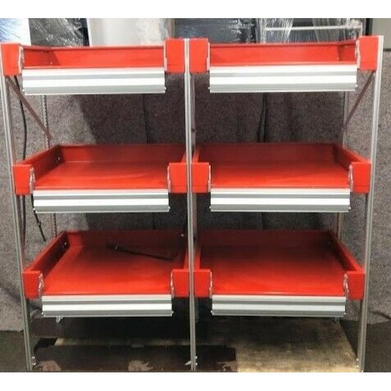 Bott Van racking, Van shelving, Strip lighting