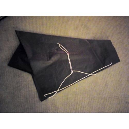 Caravan hitch tow bar cover in black. Excellent condition