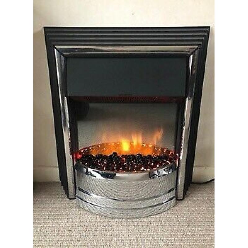 Dimplex Zamora Freestanding Optiflame Electric Fire, excellent condition, 6 months old, cost ?285