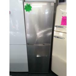Kenwood chrome fridge freezer