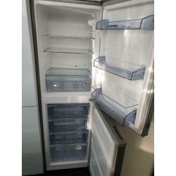 Kenwood chrome fridge freezer