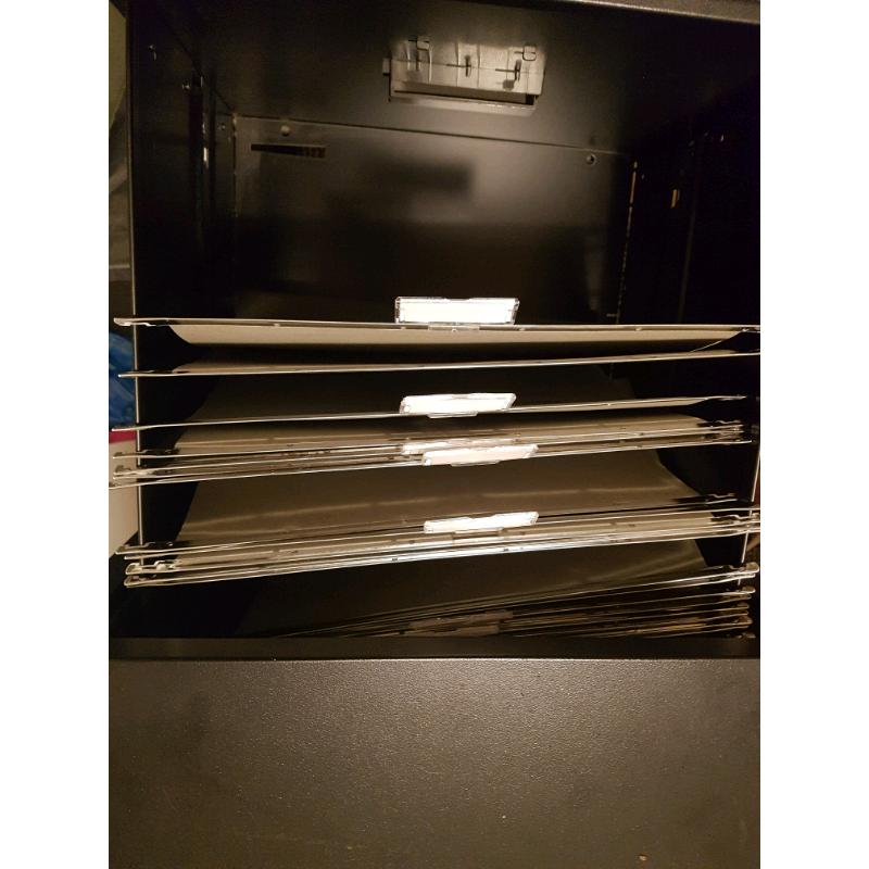 2 drawer locking filing cabinet