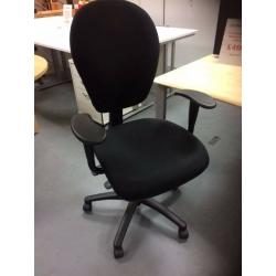 TORASEN OPUS OPERATOR CHAIRS - GOOD QUALITYBLACK COLOUR + ( 60 X AVAILABLE)