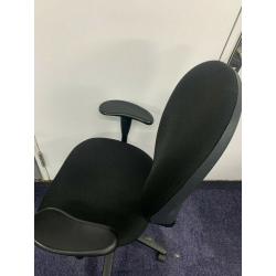 TORASEN OPUS OPERATOR CHAIRS - GOOD QUALITYBLACK COLOUR + ( 60 X AVAILABLE)