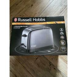 Russell Hobbs storm grey toaster brand new
