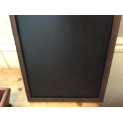 Cast iron chalkboard