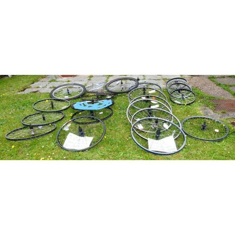 WHEELS GALORE Mountain, Racing , Hybrid, BMX Disc+ Vee Brake From ?3 A Wheel