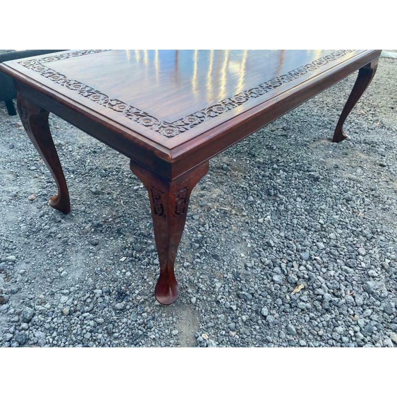 Solid wood coffee table