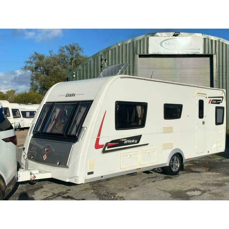 2013 Elddis Affinity 530 4 berth caravan + motor mover