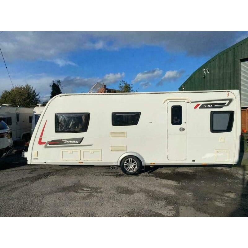 2013 Elddis Affinity 530 4 berth caravan + motor mover