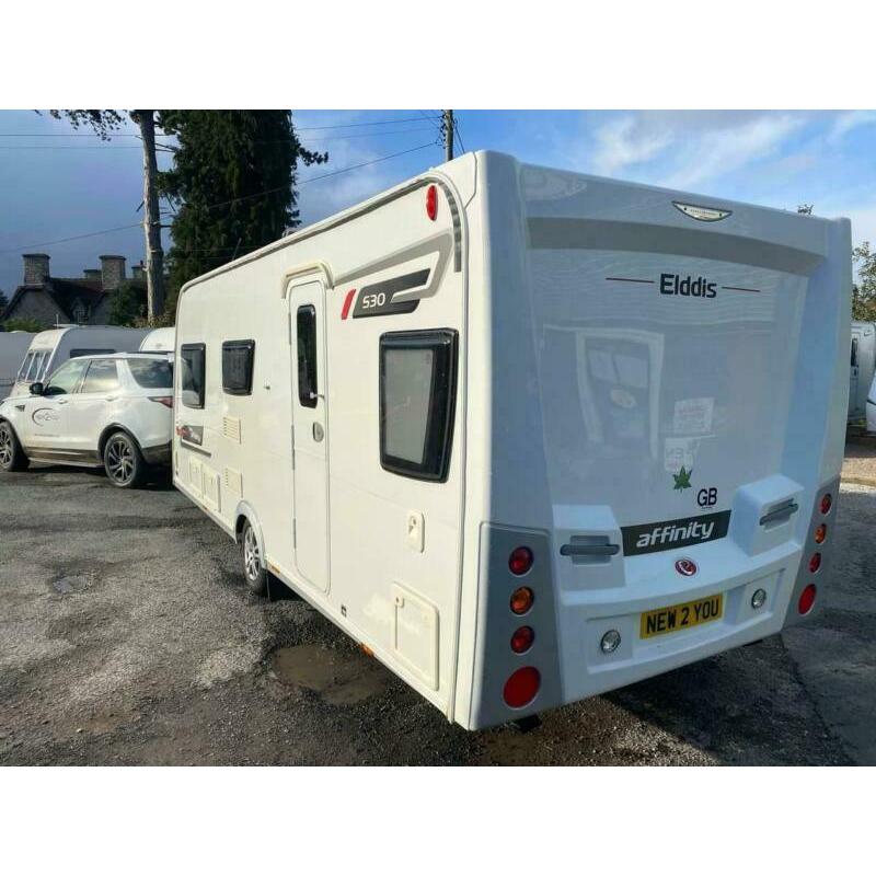 2013 Elddis Affinity 530 4 berth caravan + motor mover