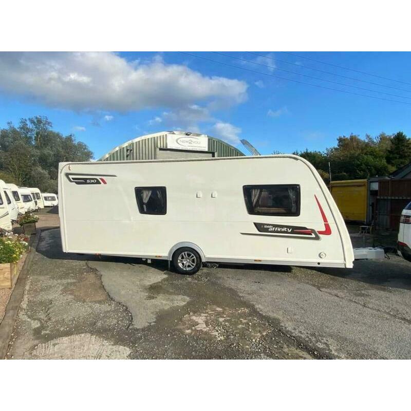 2013 Elddis Affinity 530 4 berth caravan + motor mover