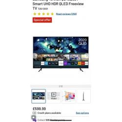 Samsung Q60T 43" QLED 4K HDR Smart TV