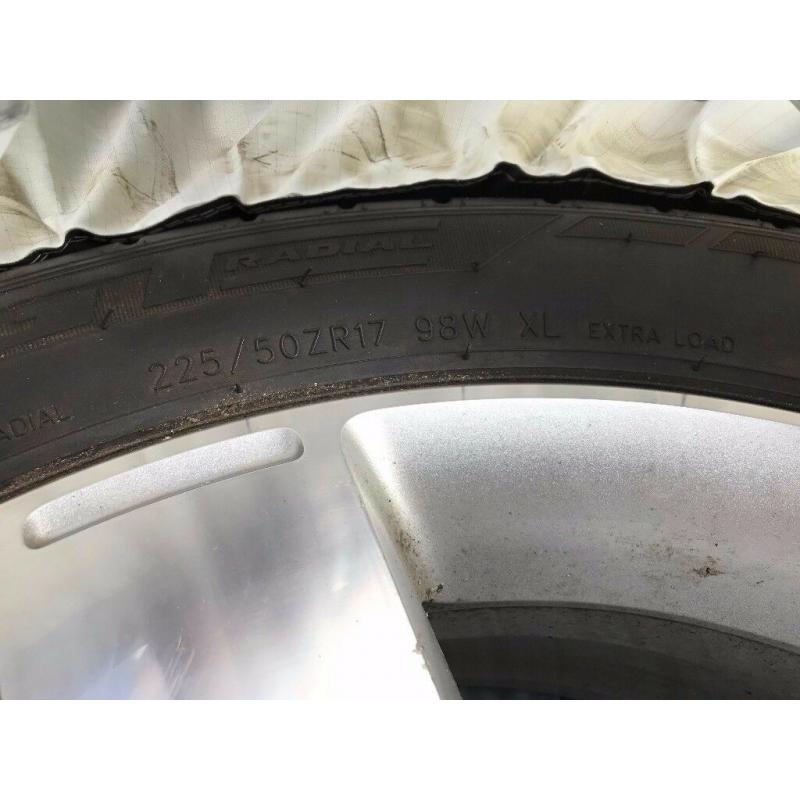 Ford S Max 17` Alloy Wheel + Part Worn 225/50/17 2008