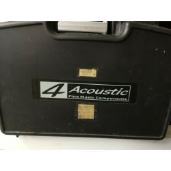 4Acoustic KRU-200 Professional UHF wireless headset mic - fitness classes/etc