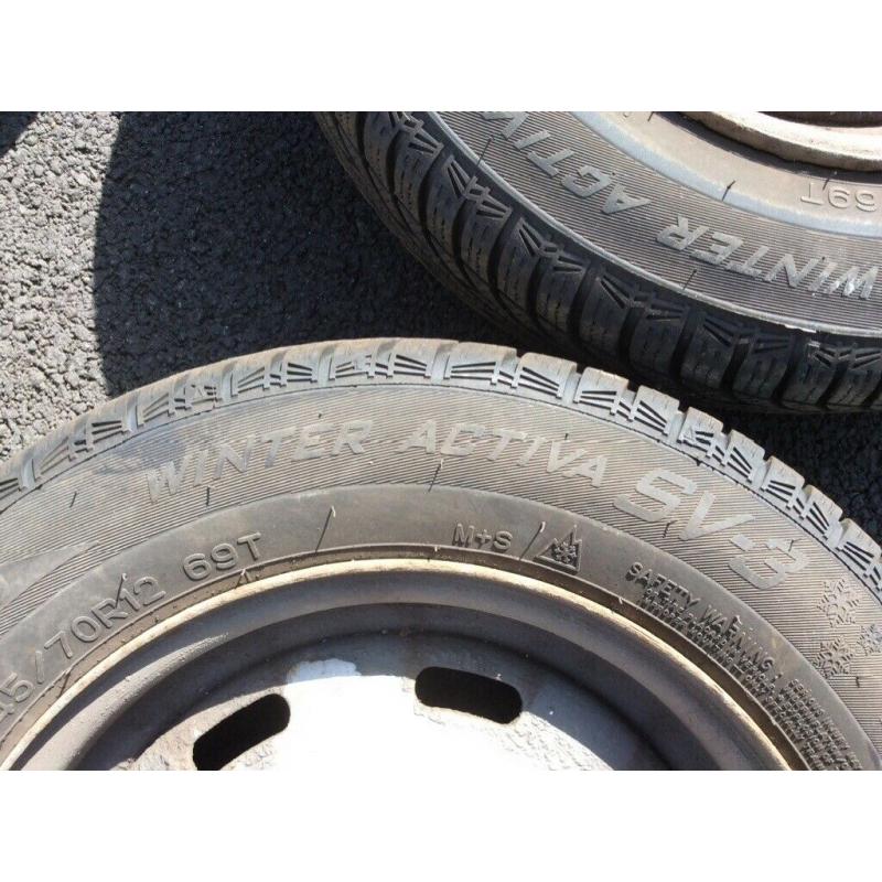 Nankang winter tyres 145/70R12