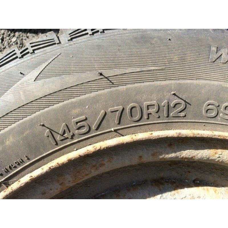 Nankang winter tyres 145/70R12