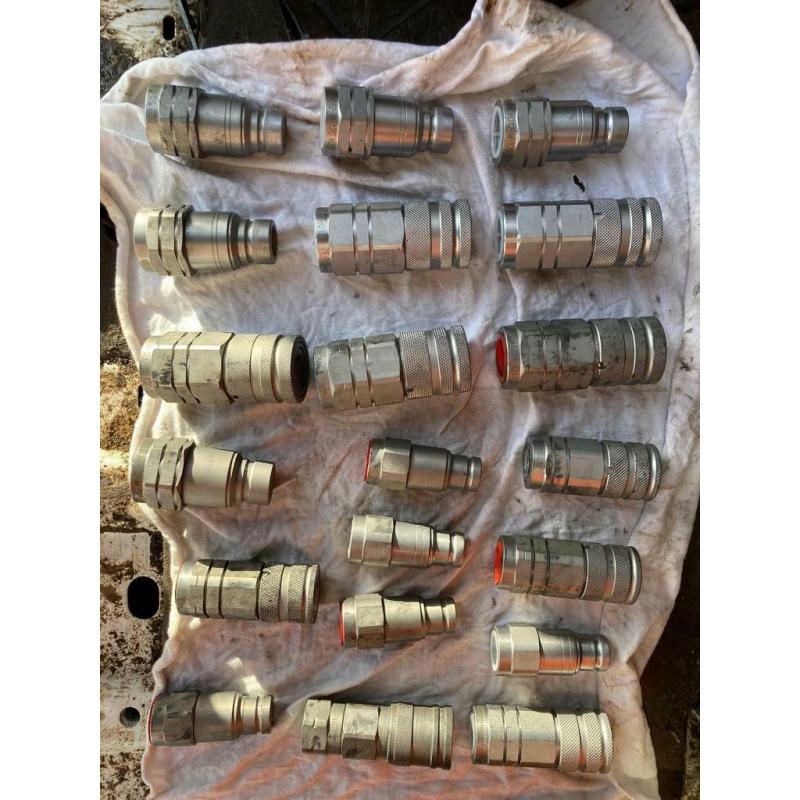 Brand new hydraulic quick release couplings
