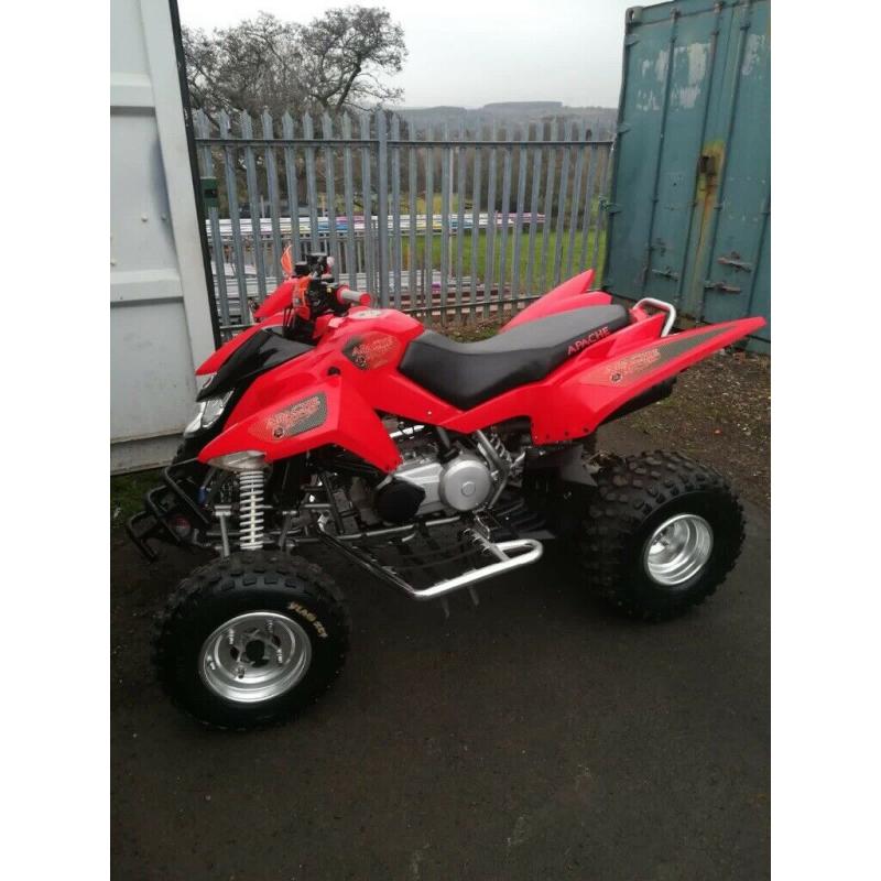 Stunning Quad Apache rlx 320 (Road Legal)