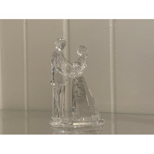 Swarvoski love couple Crystal figurine