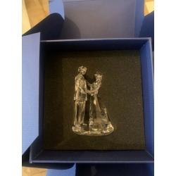 Swarvoski love couple Crystal figurine