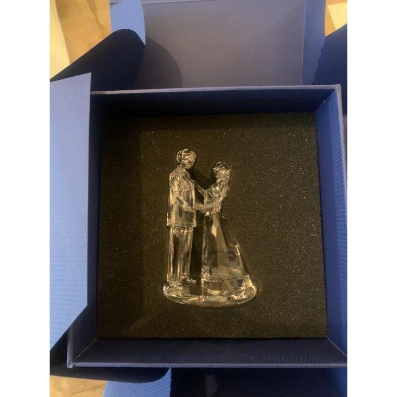 Swarvoski love couple Crystal figurine