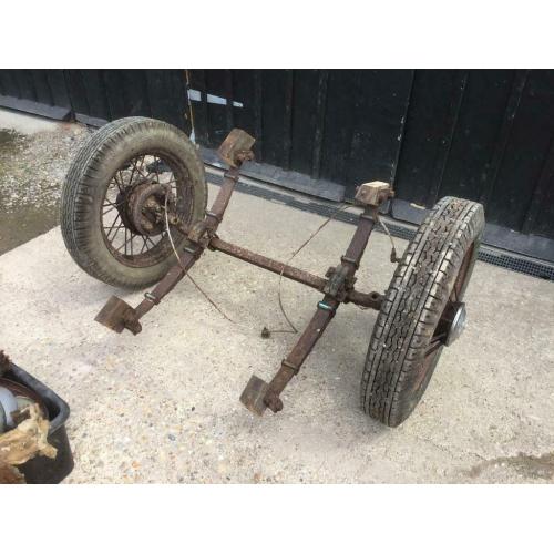 Ford model Y front axle and springs