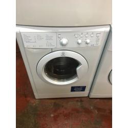 White Indesit washing machine/dryer combo 6kg 1200 spin