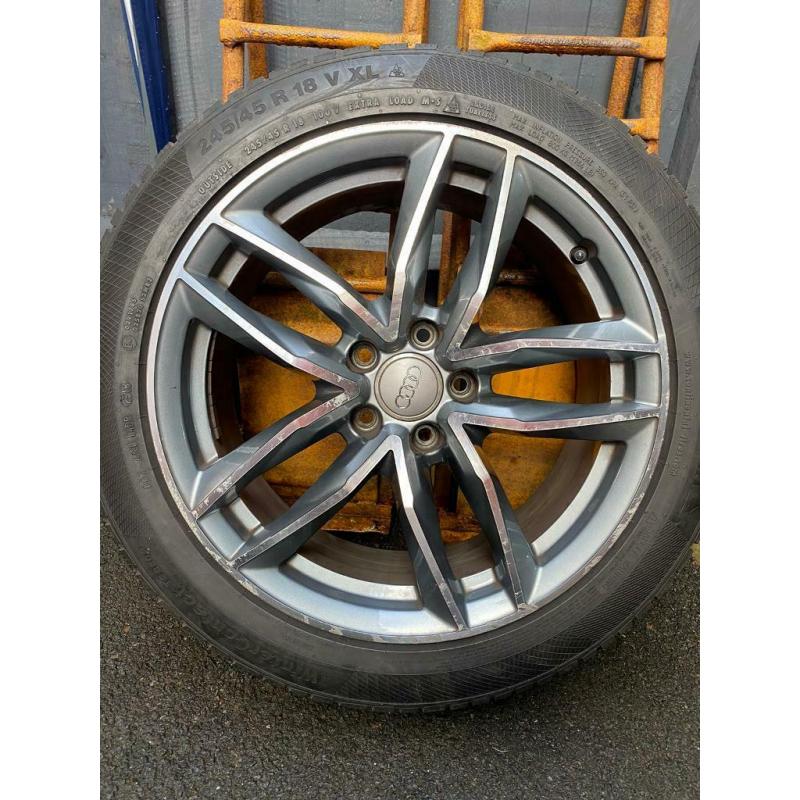 Audi Alloys winter tyres Michelin 245/35/18