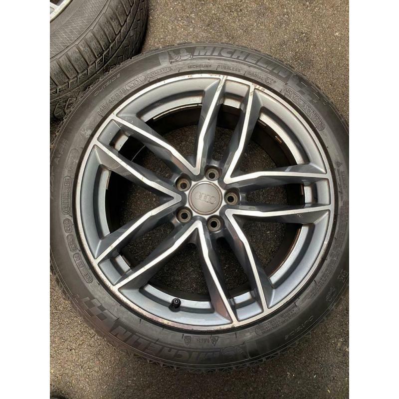 Audi Alloys winter tyres Michelin 245/35/18