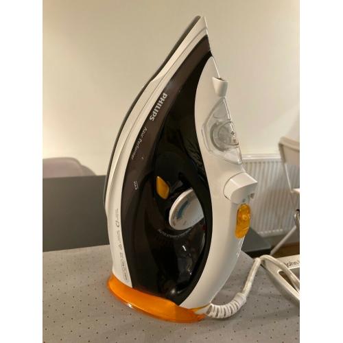 Philips Iron + John Lewis Ironing Board