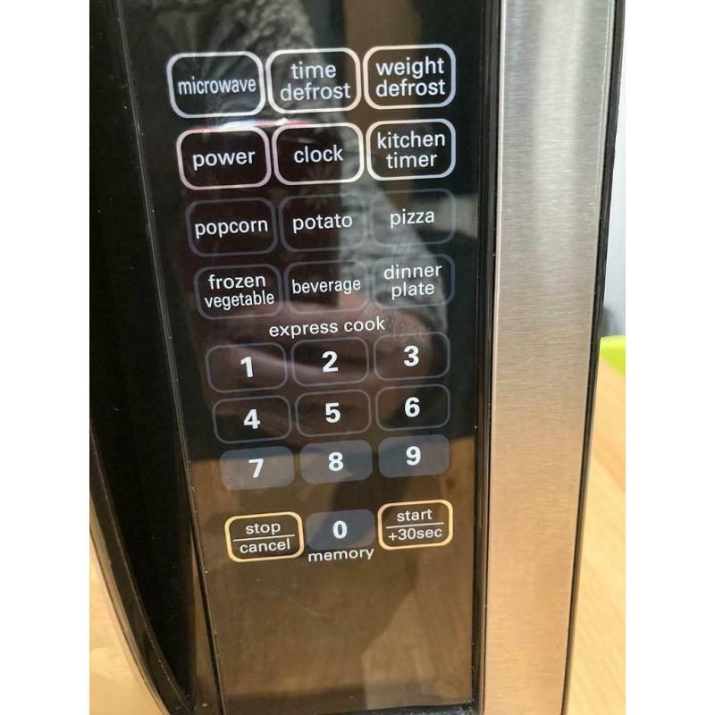 KENWOOD 25 litre stainless steel Microwave