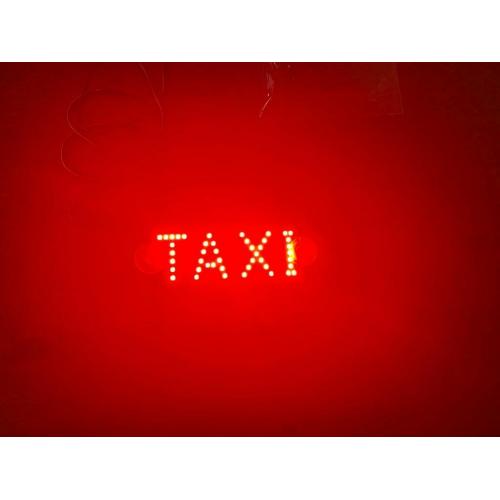 TAXI sign LED 12v plug in