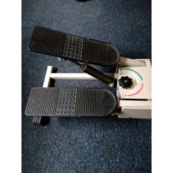Stepper and waist twisting disc