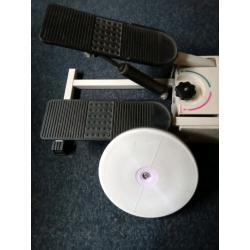 Stepper and waist twisting disc