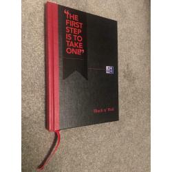 Black n? Red A5 Hardback Notebook