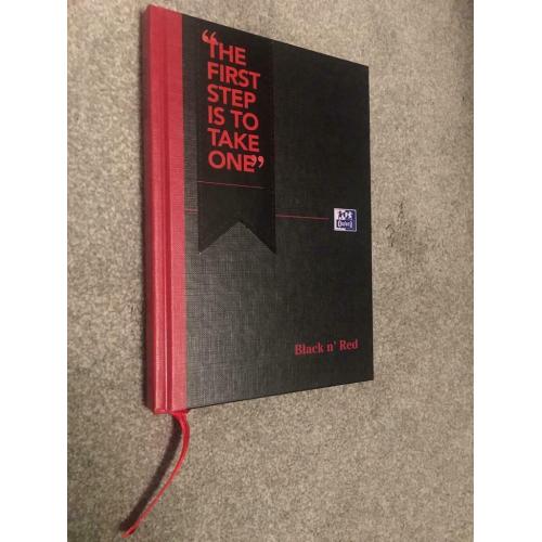 Black n? Red A5 Hardback Notebook
