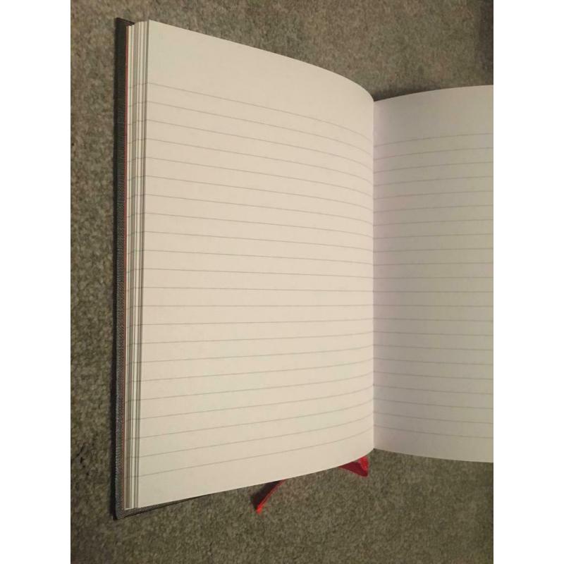Black n? Red A5 Hardback Notebook
