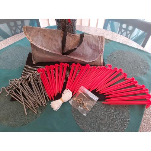 Tent Peg And Guy Rope set Unused
